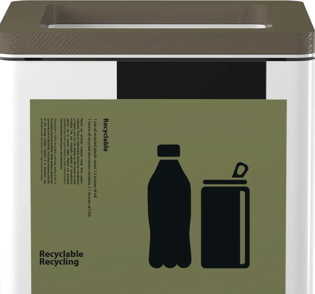 Borne Ultra pour le tri des déchets