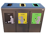 Stations de tri design et robustes