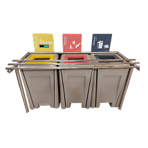 Stations de tri adaptées aux cuisines collectives